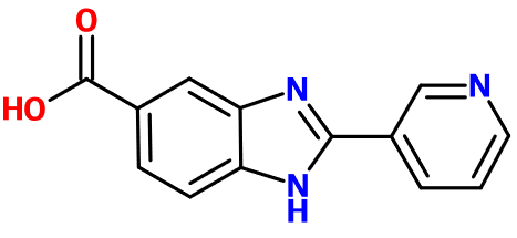 (image for) MC010726 2-(3-Pyridinyl)-1H-benzimidazole-5-carboxylic acid
